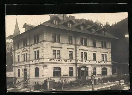 AK Schottwien am Semmering, Hotel-Pension Zum Touristen, Inh. Heinr. Waissnix