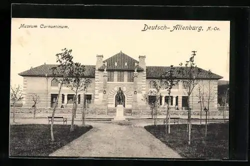 AK Deutsch-Altenburg /N.-Oe., Museum Carnuntinum