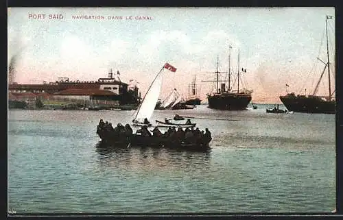 AK Port Said, Navigation Dans le Canal