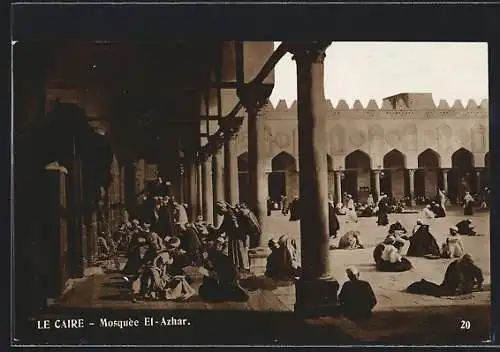 AK Le Caire, Mosquée El Azhar