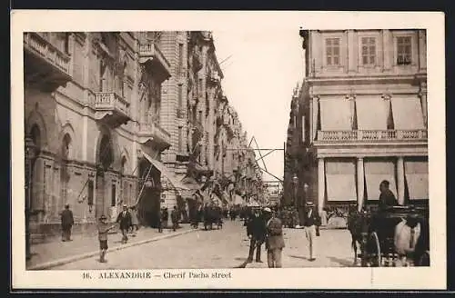 AK Alexandrie, Cherif Pacha street