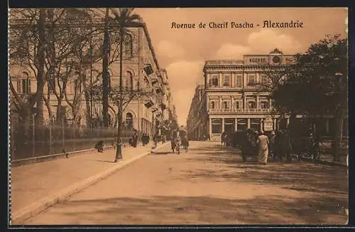 AK Alexandrie, Avenue de Cherif Pascha