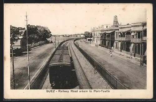 AK Suez, Railway Road arbain to Port-Tewfik