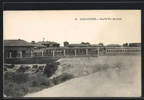 AK Alexandrie / Alexandria, Ras-El-Tin Barracks
