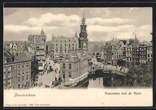AK Amsterdam, Panorama met de Munt