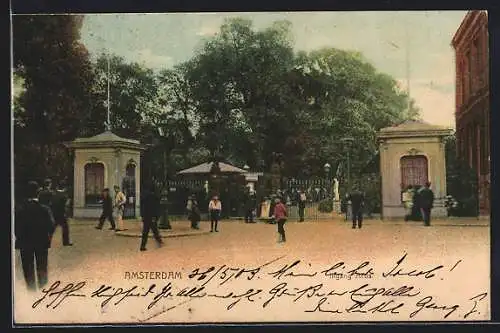 AK Amsterdam, Ingang Artis