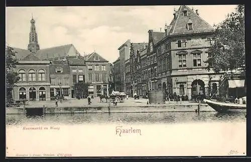 AK Haarlem, Kaasmarkt en Waag