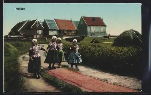 AK Marken, Blick auf den Ort