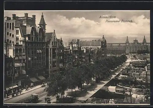 AK Amsterdam, Panorama Damrak