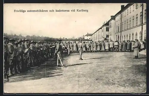 AK Karlberg, Frivilliga automobilkaren och kadetterna
