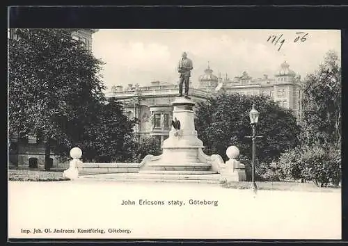AK Göteborg, John Ericsons staty