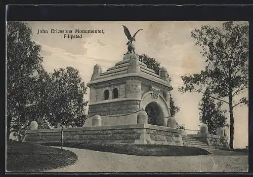 AK Filipstad, John Ericssons Monumentet