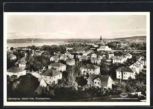 AK Jonköping, Utsikt fran Stadsparken