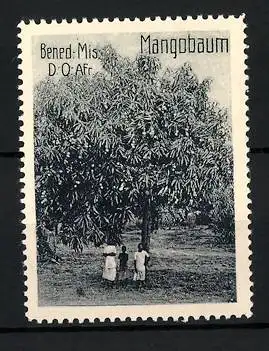 Reklamemarke Deutsch-Ost-Afrika, Mangobaum, Benediktiner Mission