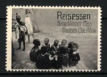 Reklamemarke Deutsch-Ost-Afrika, Reisessen, Benediktiner Mission