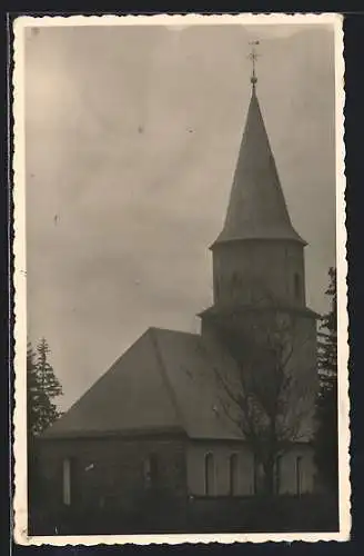 AK Feldstetten, Blick auf die Kirche