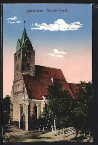 AK Gardelegen, an der Nicolai-Kirche