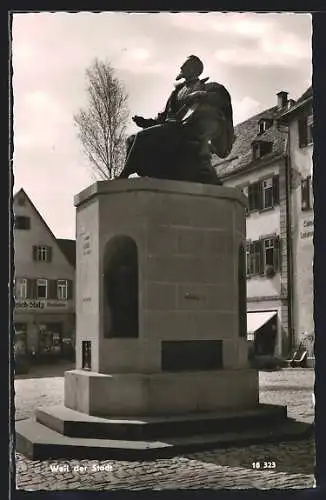 AK Weil der Stadt, Das Johannes-Kepler-Denkmal