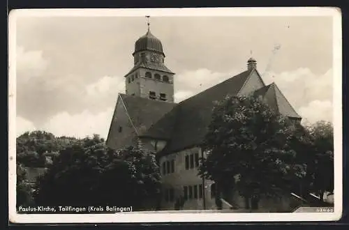 AK Tailfingen /Kreis Balingen, Pauluskirche