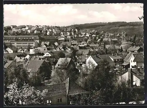 AK Wernau /Neckar, Teilansicht aus der Vogelschau