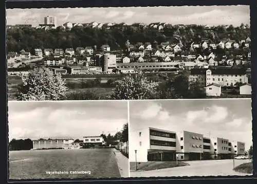 AK Wernau /Neckar, Vereinsheim Kehlenberg, Ortsansicht