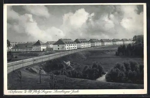 AK Bergen / Lüneburger Heide, Truppenübungsplatz, Kasernen