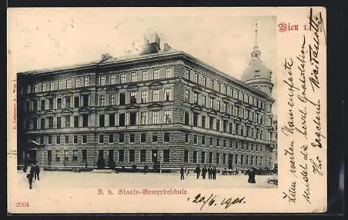 AK Wien, K. k. Staats-Gewerbeschule