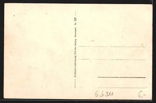 AK Klingenberg a. Main, Blick auf den Luftkur- und Weinort