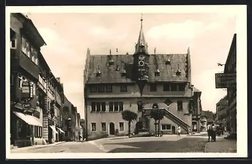 AK Ochsenfurt a. Main, Partie am Rathaus