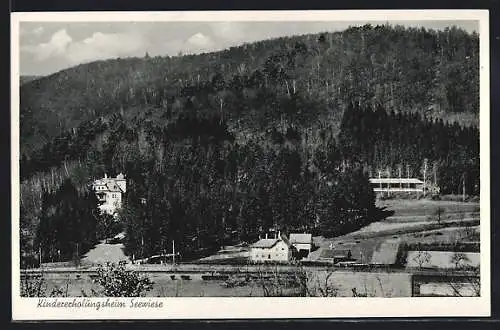 AK Gemünden /Main, Blick auf das Kindererholungsheim Seewiese