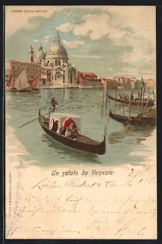 Lithographie Venezia, Chiese della Salute