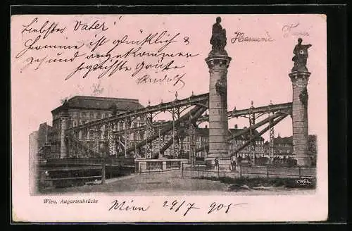 AK Wien, Die Augartenbrücke