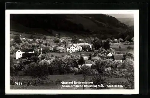 AK Otterthal, Ortsansicht mit Gasthof Rottensteiner
