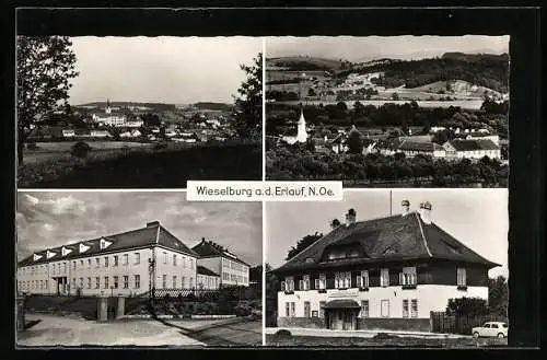 AK Wieselburg a. d. Erlauf, Jugenderholungsheim, Ortsansichten