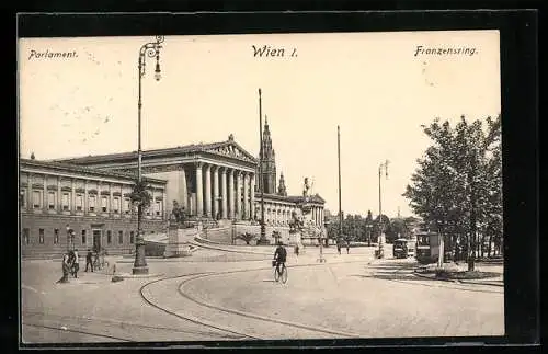 AK Wien, Franzensring mit Parlament