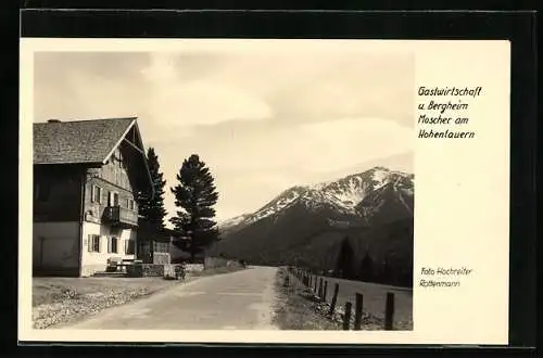 AK Hohentauern, Gastwirtschaft u. Bergheim Moscher