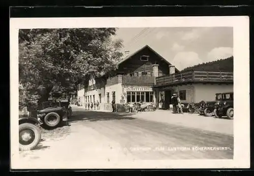 AK Dreistetten, Gasthof zum lustigen Scherrerwirt