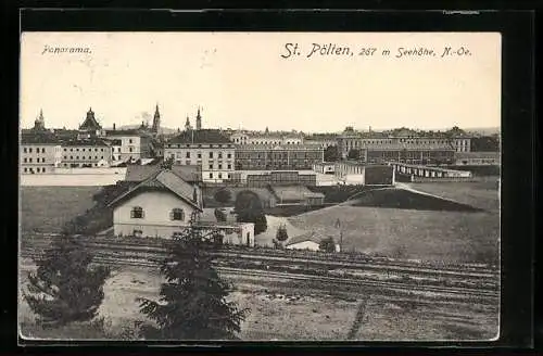 AK St. Pölten /N.-Oe., Panorama