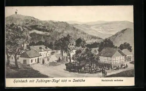 AK Hainbach, Ortsansicht mit Tulbinger-Kogl