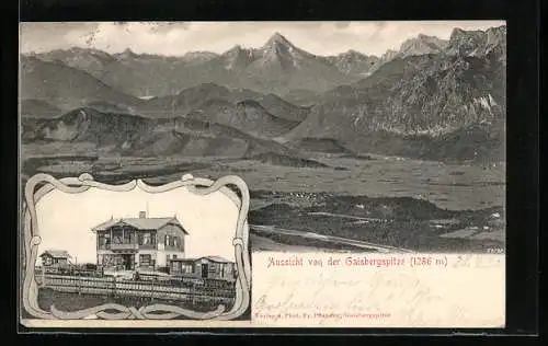 AK Gaisberg, Aussicht von der Gaisbergspitze