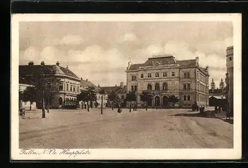 AK Tulln /N.-Ö., Blick auf den Hauptplatz