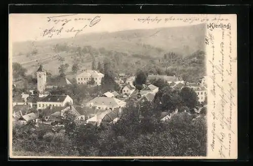 AK Kierling, Blick über die Dächer