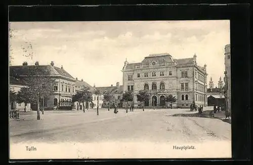 AK Tulln, Partie am Hauptplatz