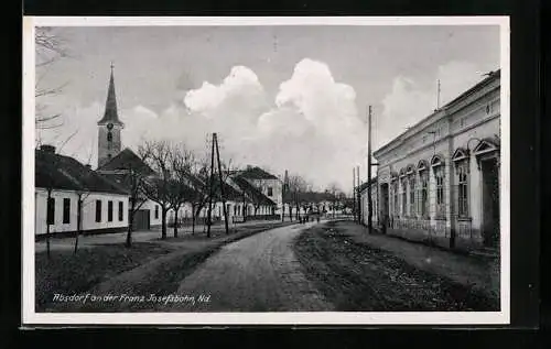 AK Absdorf a.d. Franz Josefsbahn, Wegpartie