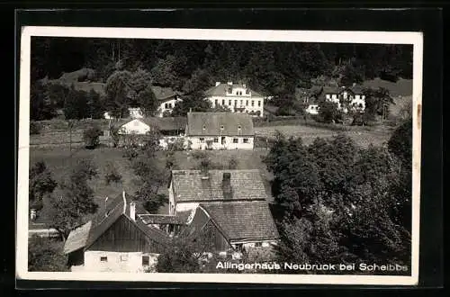 AK Neubruck bei Scheibbs, Blick auf das Allingerhaus