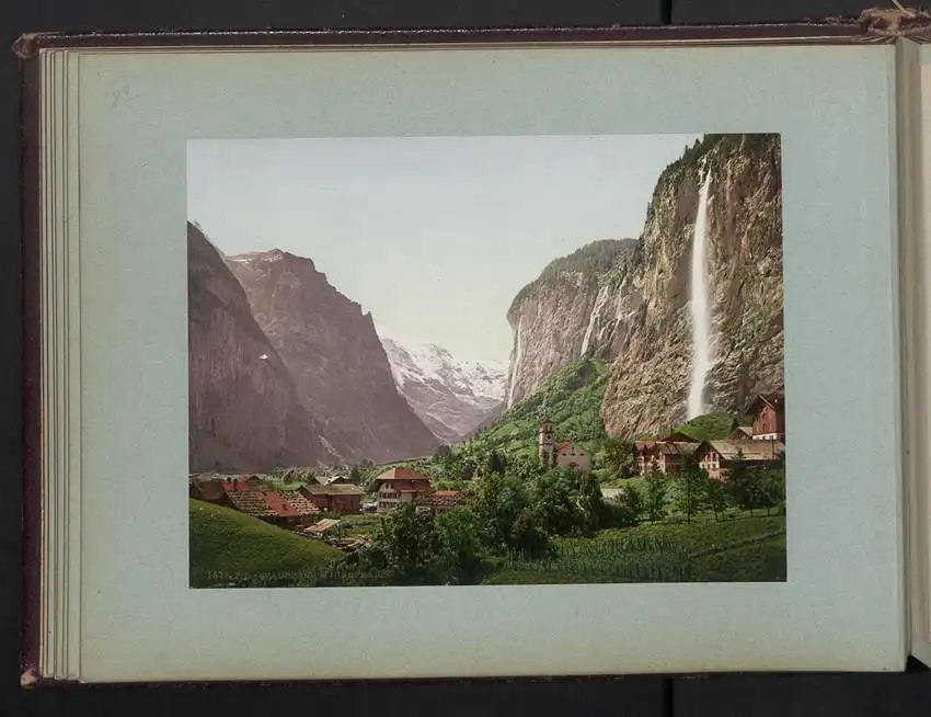 Fotoalbum mit 38 Fotografien, Ansicht Rapallo, Südtirol, Gletscher, Panorama vom Kleinboden, Gardasee 13