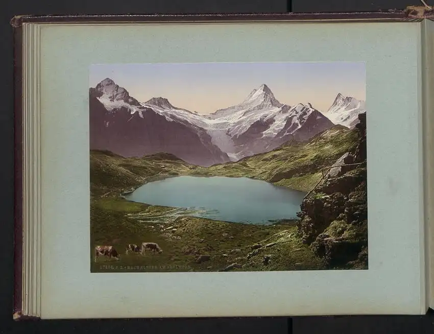 Fotoalbum mit 38 Fotografien, Ansicht Rapallo, Südtirol, Gletscher, Panorama vom Kleinboden, Gardasee 15