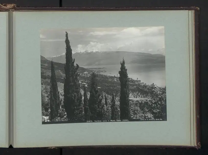 Fotoalbum mit 38 Fotografien, Ansicht Rapallo, Südtirol, Gletscher, Panorama vom Kleinboden, Gardasee 34