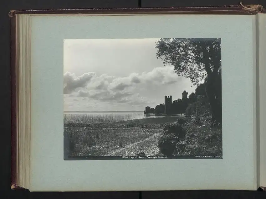 Fotoalbum mit 38 Fotografien, Ansicht Rapallo, Südtirol, Gletscher, Panorama vom Kleinboden, Gardasee 37