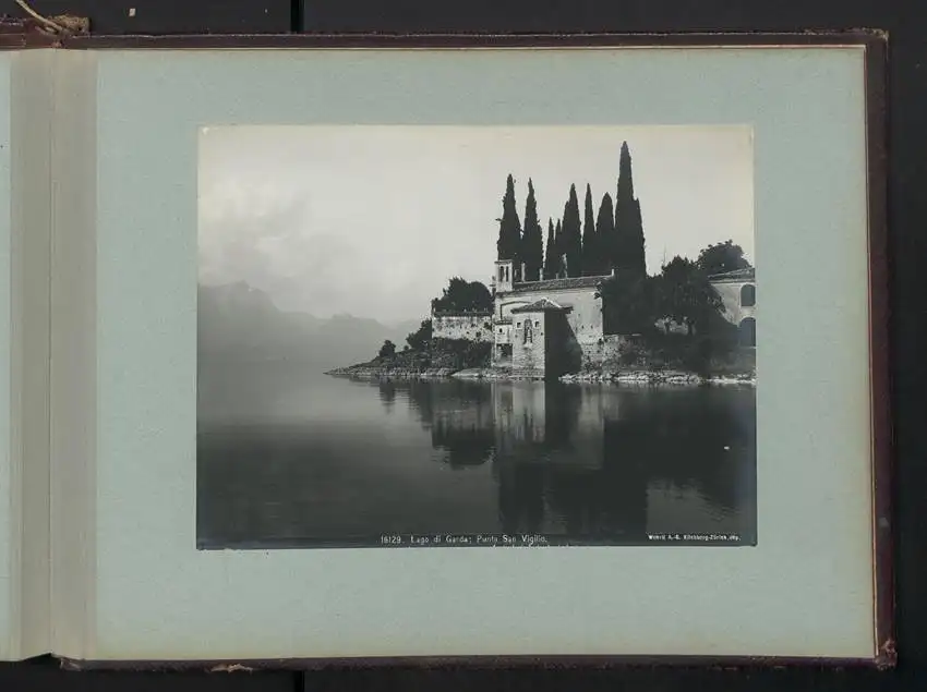 Fotoalbum mit 38 Fotografien, Ansicht Rapallo, Südtirol, Gletscher, Panorama vom Kleinboden, Gardasee 38